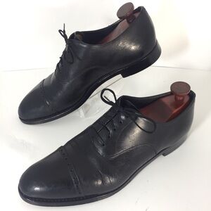 Stuart’s Choice Paul Stuart Leather Oxfords Sz 11D